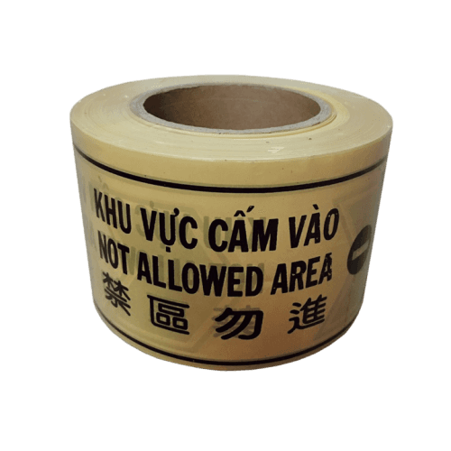 Dây cảnh báo khu vực cấm