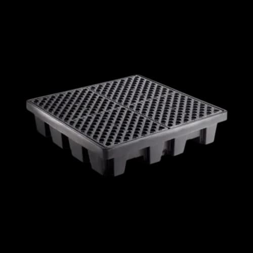 Pallet chứa hóa chất đen
